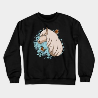 Spring Horse Crewneck Sweatshirt